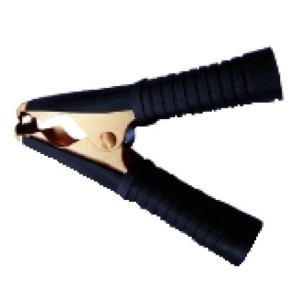 GBC 18.7558.02 - Insulated Battery Clamp 80A 90mm Copper Plated Black INSULATED CROCODILE Onetrade